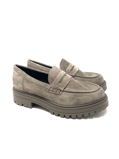 Mocassino donna platform IL LACCIO | AO4105CAMOSCIOALMOND